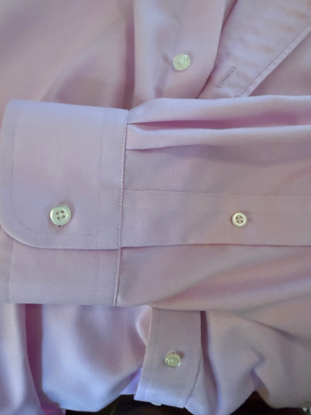 Jos. A. Bank 1905 Tailored Fit Dress Shirt Men’s 16.5 32 Pink Non-Iron - Picture 5 of 11